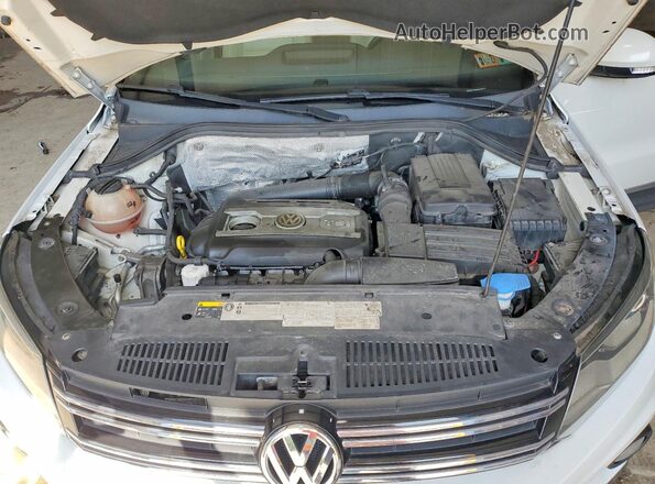 WVGBV7AX4GW585649 2016 VOLKSWAGEN TIGUAN White Vista del compartimento del motor