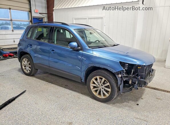 WVGBV7AX9JK004323 2018 VOLKSWAGEN TIGUAN Blue Առջևի աջ