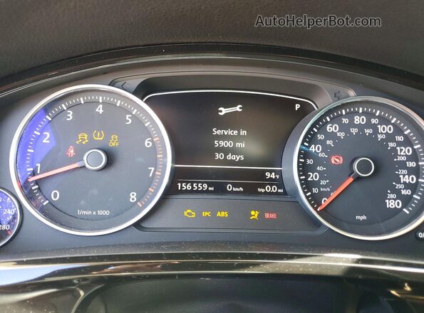 WVGEF7BP0HD003052 2017 VOLKSWAGEN TOUAREG White Սարքավորումների վահանակի տեսք