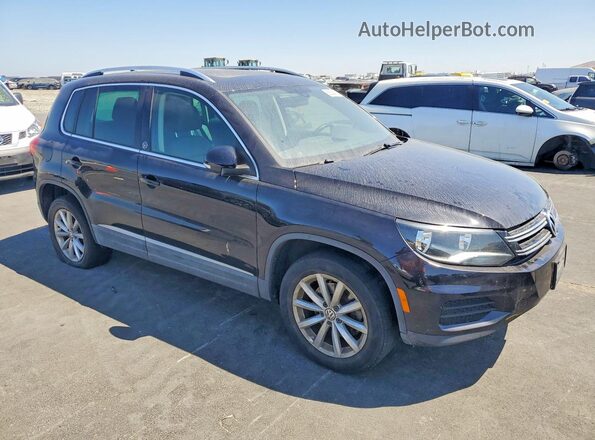 WVGRV7AX3HK005539 2017 VOLKSWAGEN TIGUAN Black Առջևի աջ
