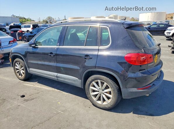 WVGRV7AX3HK005539 2017 VOLKSWAGEN TIGUAN Black Հետևի ձախ