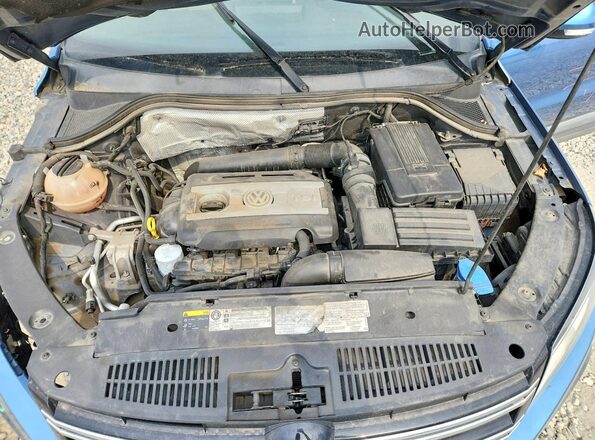 WVGSV7AX9HW501438 2017 VOLKSWAGEN TIGUAN Blue Շարժիչի բաժամունքի տեսք