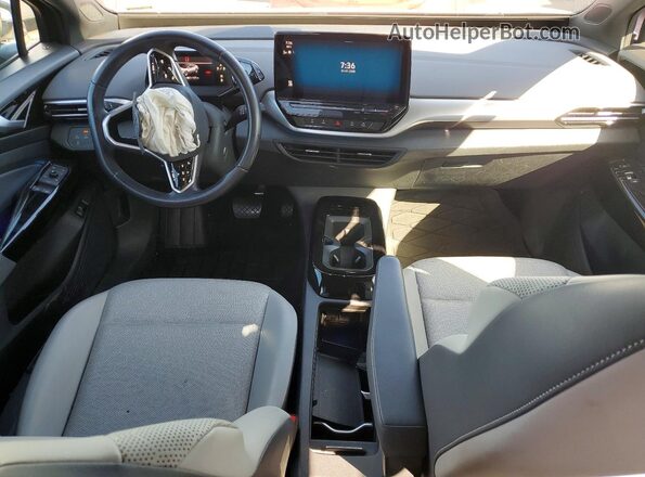 WVGTMPE22NP073997 2022 VOLKSWAGEN ID.4 Black Вид панелі приладів