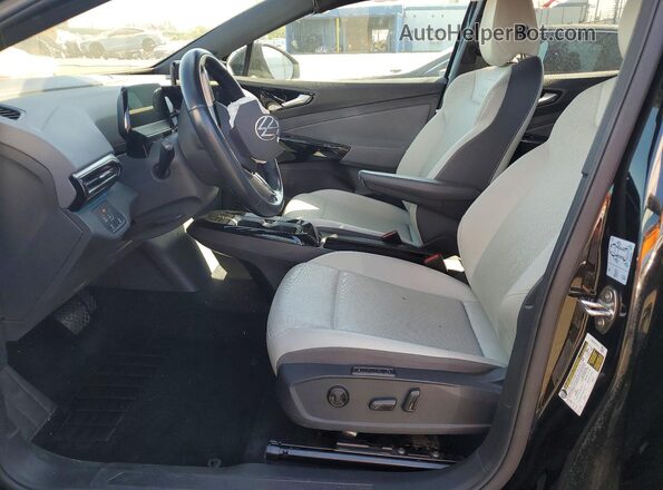 WVGTMPE22NP073997 2022 VOLKSWAGEN ID.4 Black Вид салону спереду