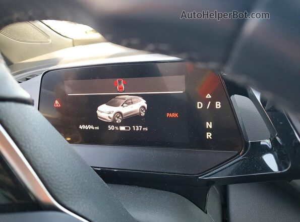WVGTMPE22NP073997 2022 VOLKSWAGEN ID.4 Black Вид щитка приладів