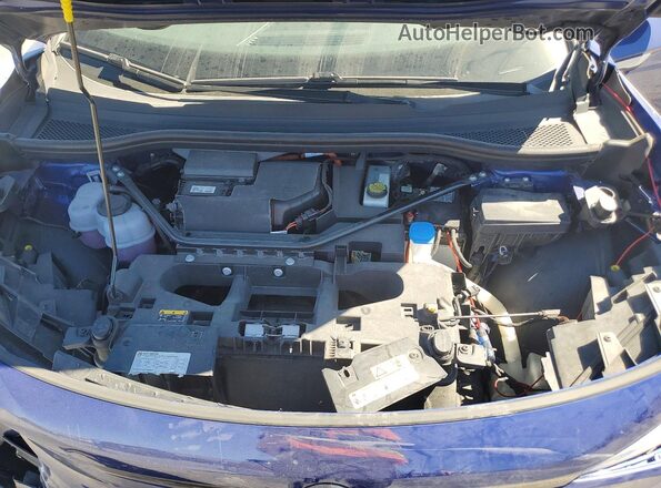 WVGTMPE27MP040007 2021 VOLKSWAGEN ID.4 Blue Vista del compartimento del motor