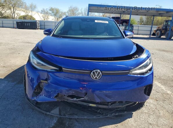 WVGTMPE27MP040007 2021 VOLKSWAGEN ID.4 Blue Vista frontal