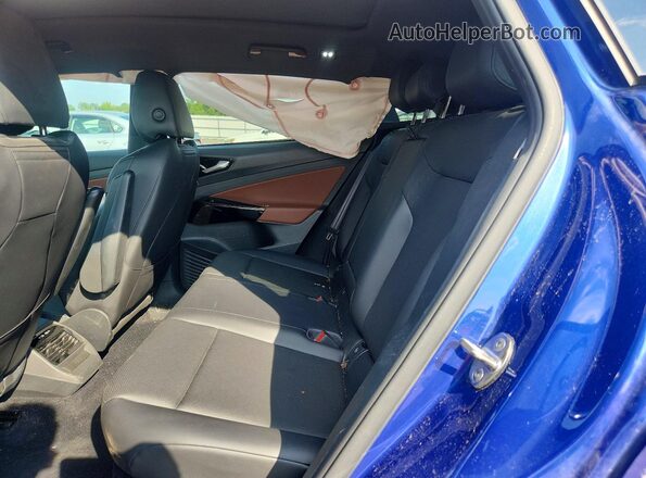 WVGTMPE2XMP042446 2021 VOLKSWAGEN ID.4 Синий Вид задней части салона