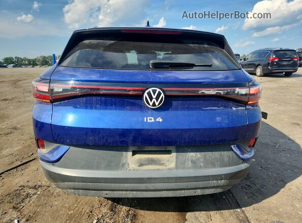 WVGTMPE2XMP042446 2021 VOLKSWAGEN ID.4 Синий Вид сзади