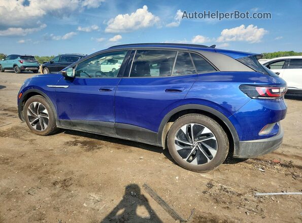 WVGTMPE2XMP042446 2021 VOLKSWAGEN ID.4 Синий Задняя левая четверть