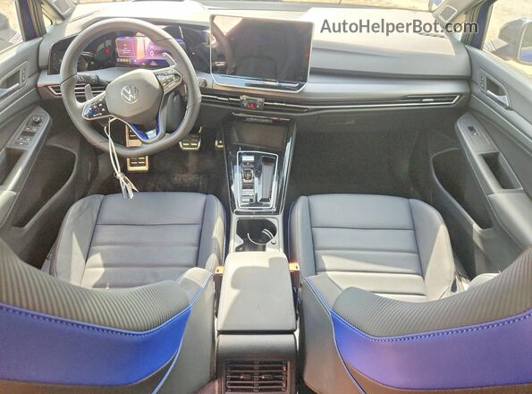 WVWJF7CD2TW223717 2026 VOLKSWAGEN GOLF Blue Widok deski rozdzielczej