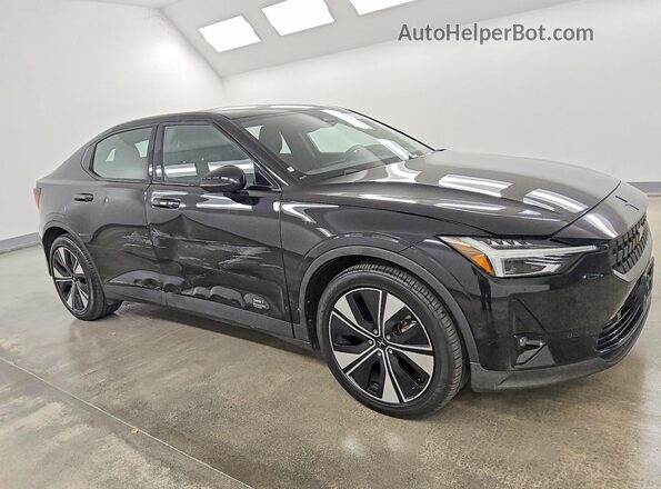 YSMED3KA7PL149942 2023 POLESTAR 2 Черный Передняя правая четверть