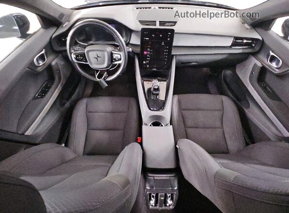 YSMED3KA7PL149942 2023 POLESTAR 2 Черный Вид панели приборов