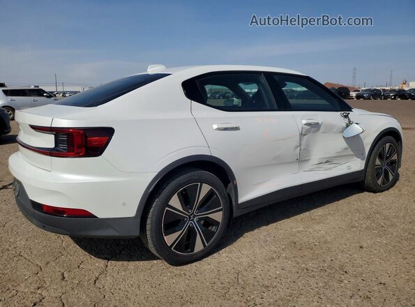 YSMED3KA8PL149125 2023 POLESTAR 2 Белый Задняя правая четверть