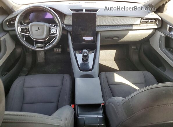 YSMED3KA8PL149125 2023 POLESTAR 2 Белый Вид панели приборов