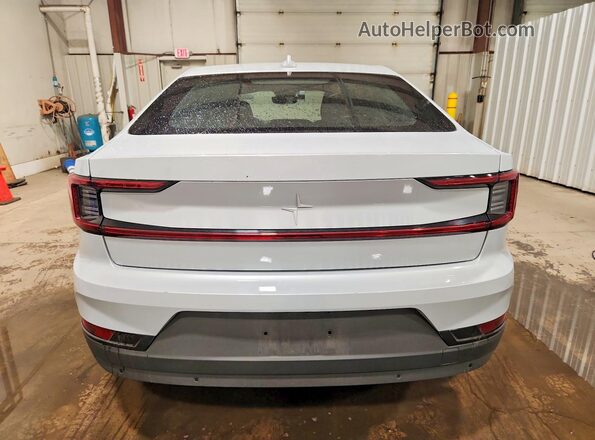 YSMEG3KA0PL159610 2023 POLESTAR 2 White უკანა ხედი