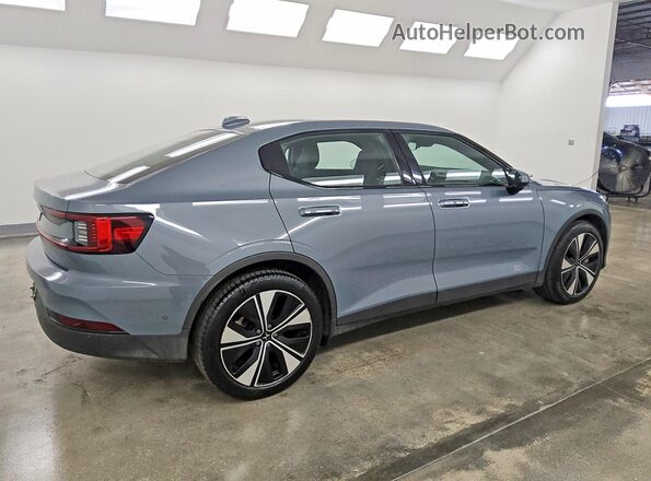 YSMEG3KA6PL147591 2023 POLESTAR 2 Серый Задняя правая четверть