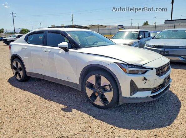 YSMEG3KAXPL141096 2023 POLESTAR 2 Белый Передняя правая четверть