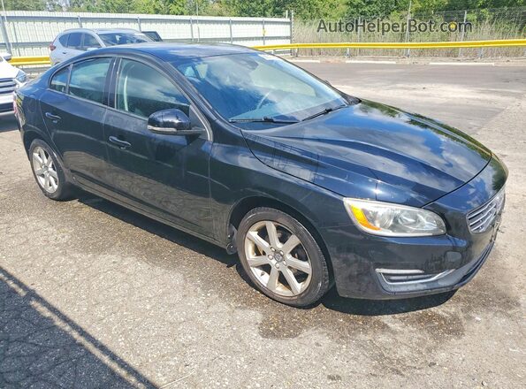 YV126MFJ6G2410180 2016 VOLVO S60 Черный Передняя правая четверть