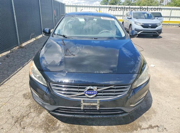 YV126MFJ6G2410180 2016 VOLVO S60 Черный Вид спереди