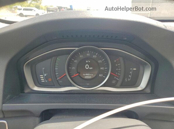 YV126MFJ6G2410180 2016 VOLVO S60 Черный Вид щитка приборов