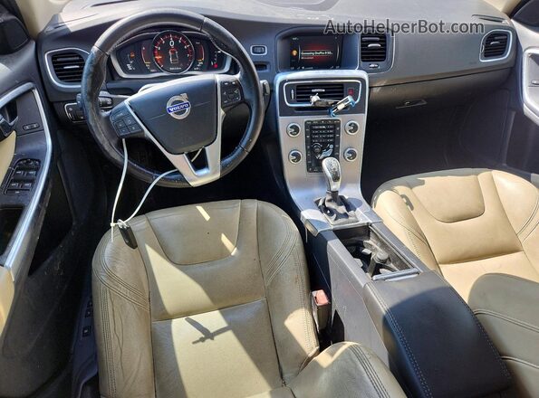 YV140MTL2H2426510 2017 VOLVO S60 White Vista del salpicadero