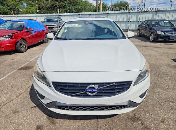 YV140MTL2H2426510 2017 VOLVO S60 White Vista frontal