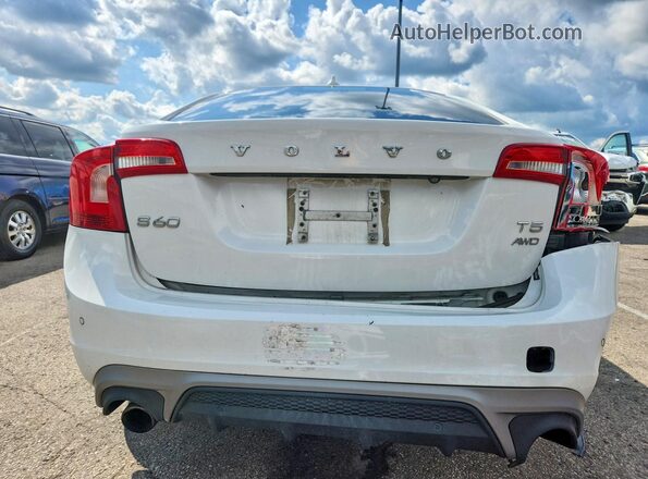 YV140MTL2H2426510 2017 VOLVO S60 White Vista trasera