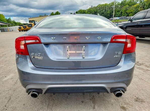 YV140MTL9H2436659 2017 VOLVO S60 Gray უკანა ხედი