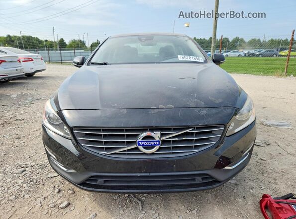 YV1612TK9G2393442 2016 VOLVO S60 Black Вид ззаду