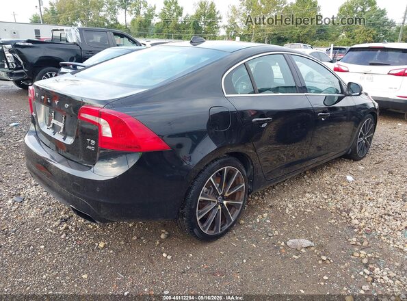 YV1612TKXG2391151 2016 VOLVO S60 Black Rear right