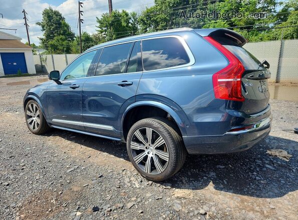 YV4062PEXR1244612 2024 VOLVO XC90 Blue Trasero izquierdo