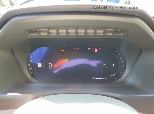 YV4062PEXR1244612 2024 VOLVO XC90 Blue Vista del cuadro de instrumentos