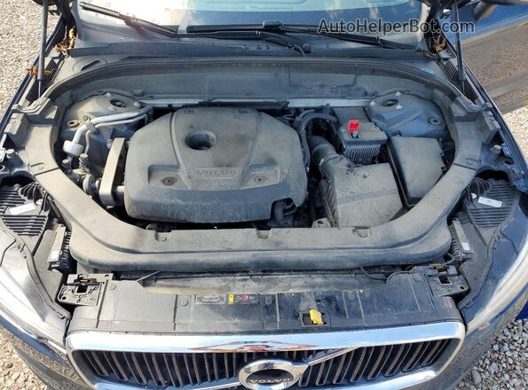 YV4102RK9L1555013 2020 VOLVO XC60 Blue ძრავის განყოფილების ხედი
