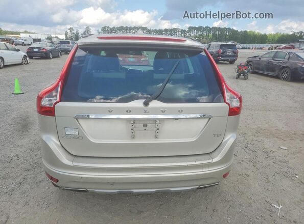 YV440MDJ5H2093588 2017 VOLVO XC60 Tan Rear view