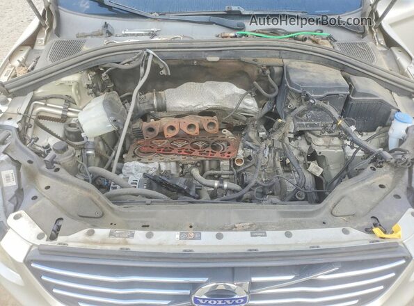 YV440MDJ5H2093588 2017 VOLVO XC60 Tan Engine compartment view