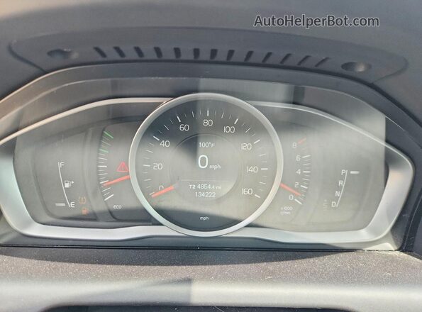 YV440MDJ6H2075715 2017 VOLVO XC60 Серебряный Вид щитка приборов