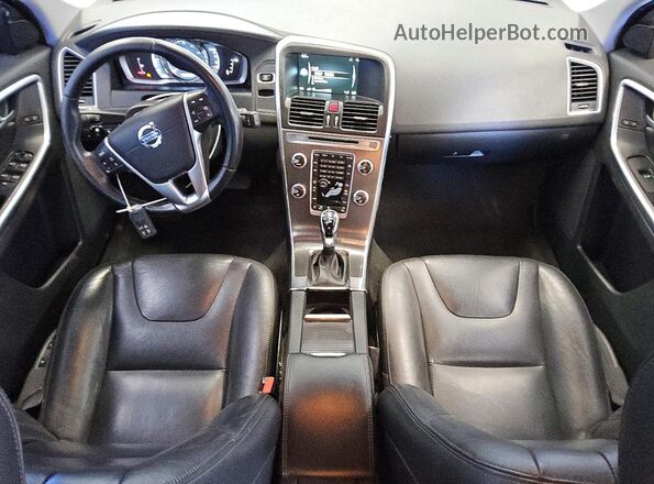 YV440MDK2G2927274 2016 VOLVO XC60 Red Dashboard view
