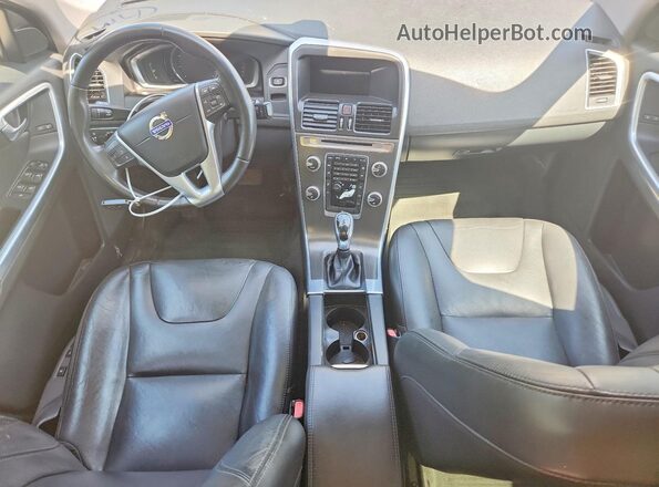 YV440MDK9G2842285 2016 VOLVO XC60 Gray ხელსაწყოთა პანელის ხედი