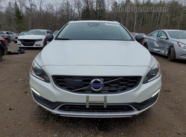 YV440MWKXJ2044298 2018 VOLVO V60 White Вид спереду