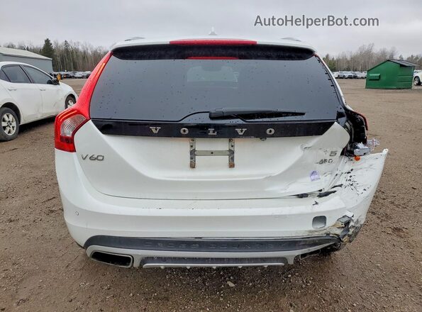 YV440MWKXJ2044298 2018 VOLVO V60 White Вид ззаду