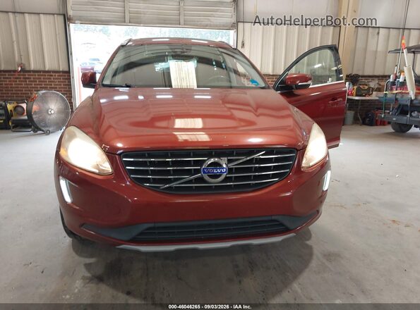 YV4612RK4G2890439 2016 VOLVO XC60 Orange Դիմացի տեսք