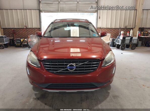 YV4612RK4G2890439 2016 VOLVO XC60 Orange Սարքավորումների վահանակի տեսք