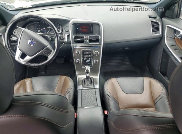 YV4612RK9G2819074 2016 VOLVO XC60 White Вид панелі приладів