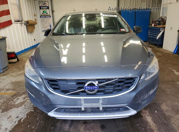 YV4612UM3G2000571 2016 VOLVO S60 Gray Front view