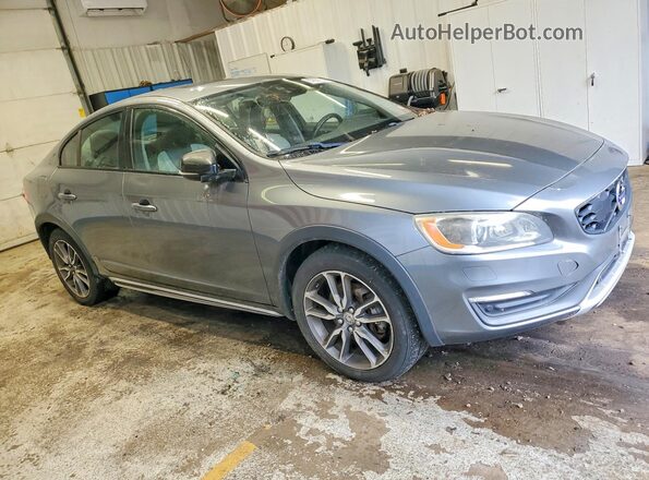 YV4612UM3G2000571 2016 VOLVO S60 Gray Front right