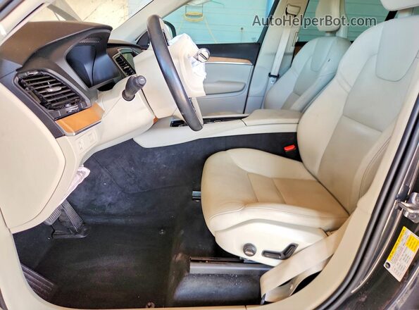 YV4A22PK1M1735648 2021 VOLVO XC90 Угольный Вид салона спереди