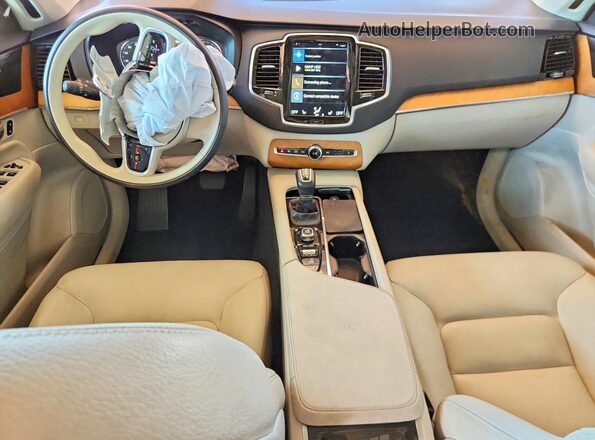 YV4A22PK1M1735648 2021 VOLVO XC90 Угольный Вид панели приборов