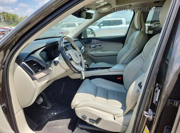 YV4A22PL3M1686834 2021 VOLVO XC90 Gray Սալոնի դիմացի տեսք