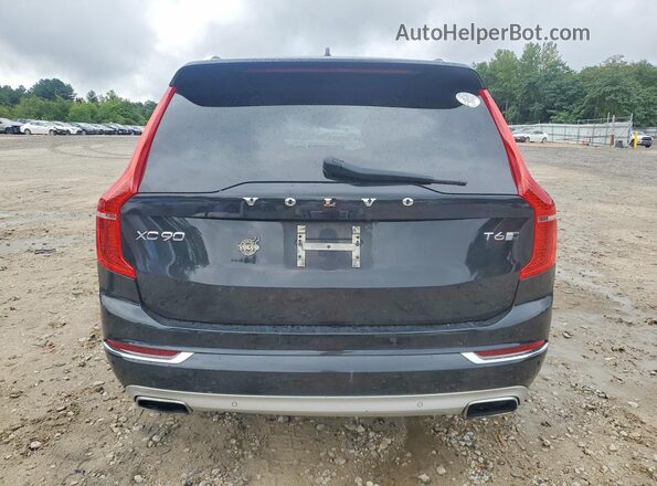 YV4A22PL5G1090550 2016 VOLVO XC90 Black Widok z tyłu